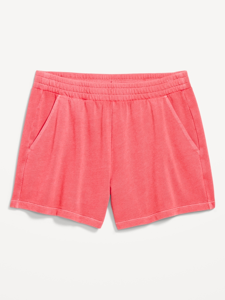 Extra High-Waisted Sweat Shorts -- 5-inch inseam