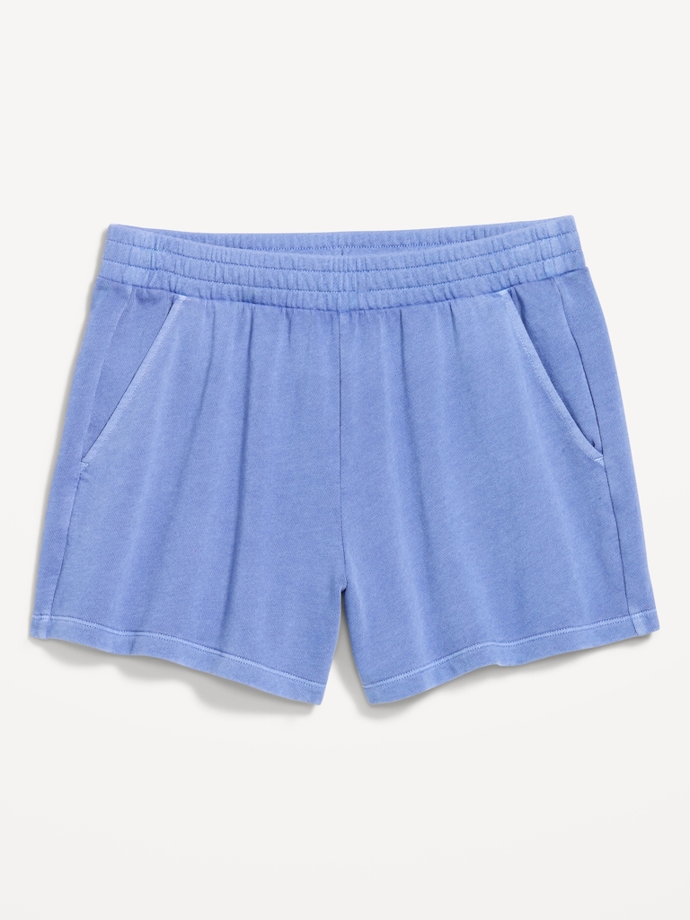 Extra High-Waisted Sweat Shorts -- 5-inch inseam