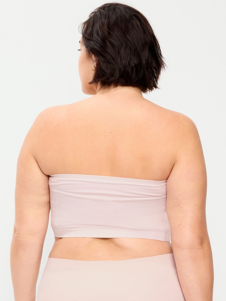 Seamless Ribbed Longline Bandeau