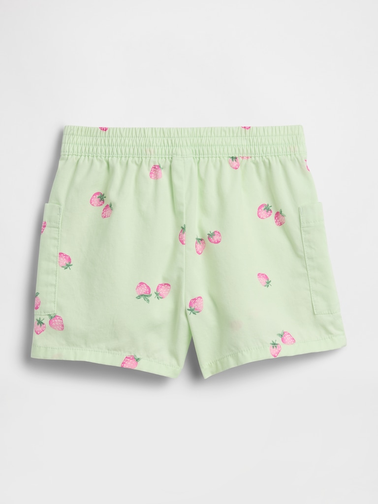 babyGap Pull-On Linen-Blend Shorts