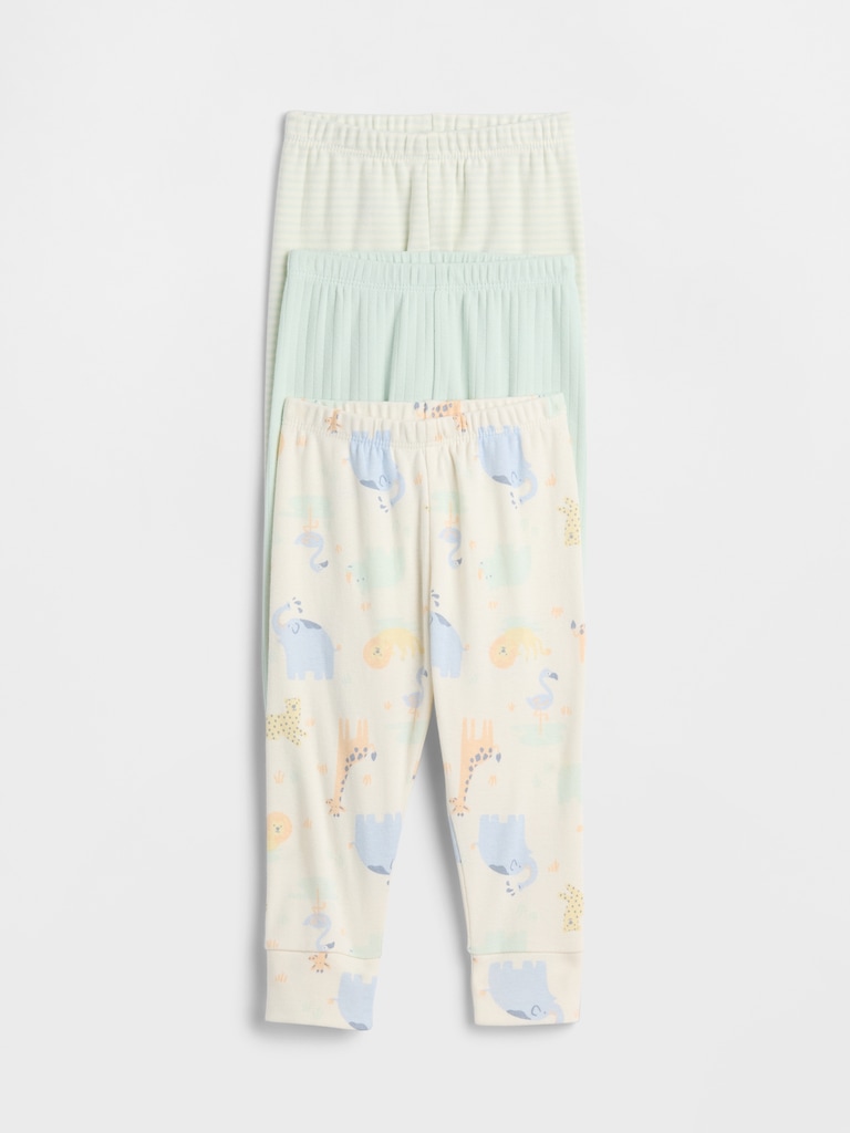 Baby Pull-On Joggers (3-Pack)