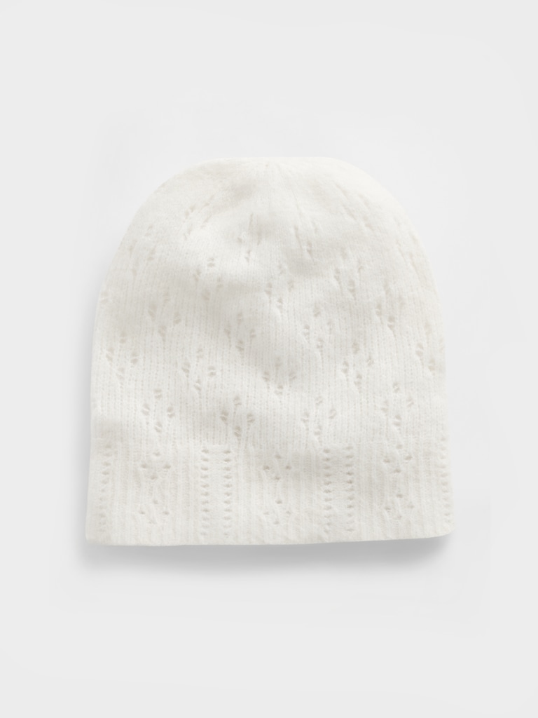 Pointelle Beanie