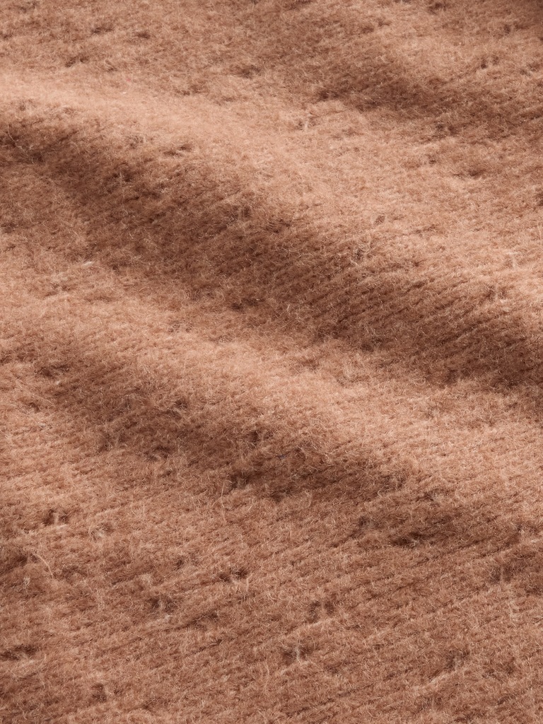 Pointelle Triangle Scarf