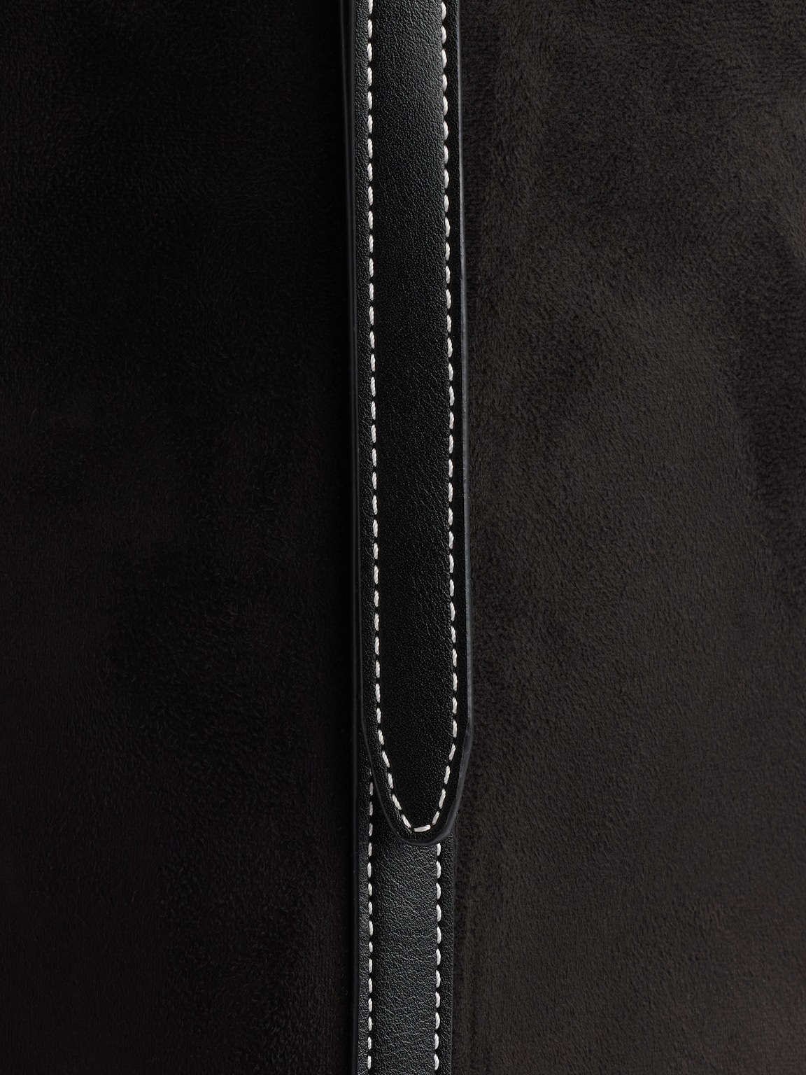 Vegan Suede Bucket Bag