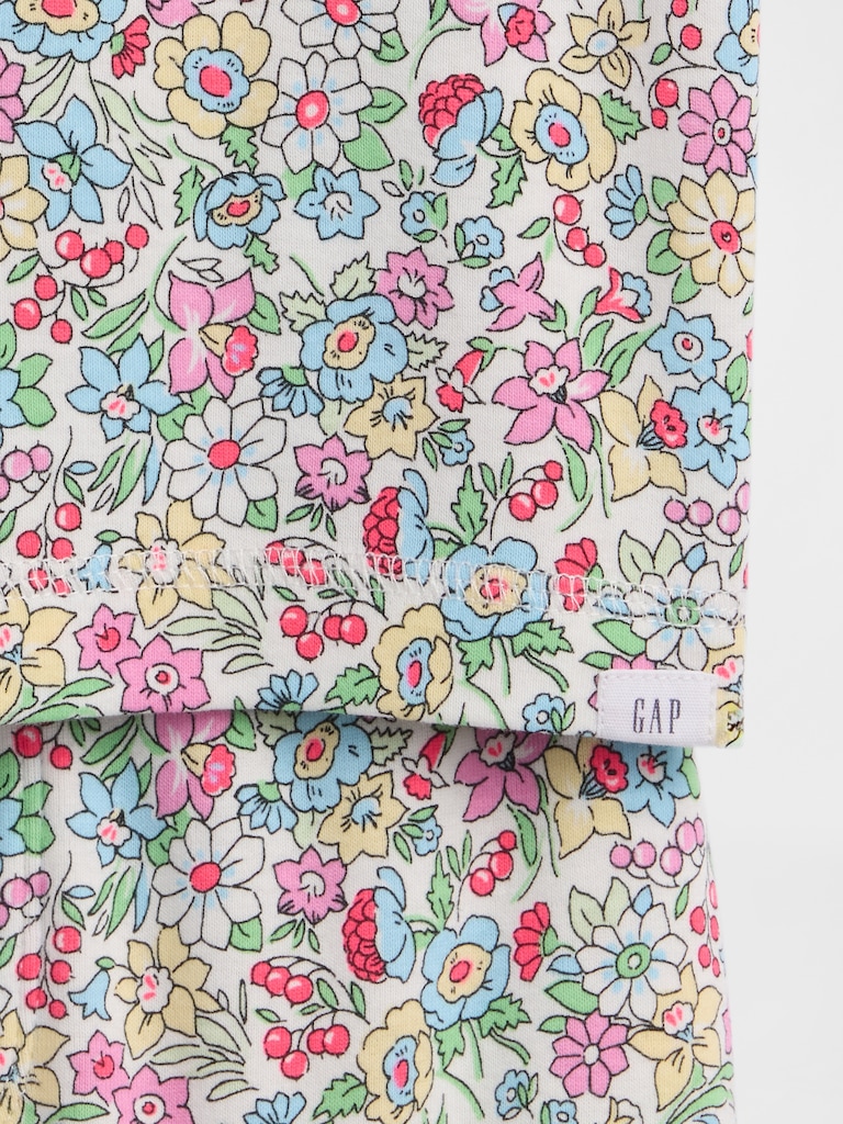 Kids Organic Brushed Cotton PJ Short Set