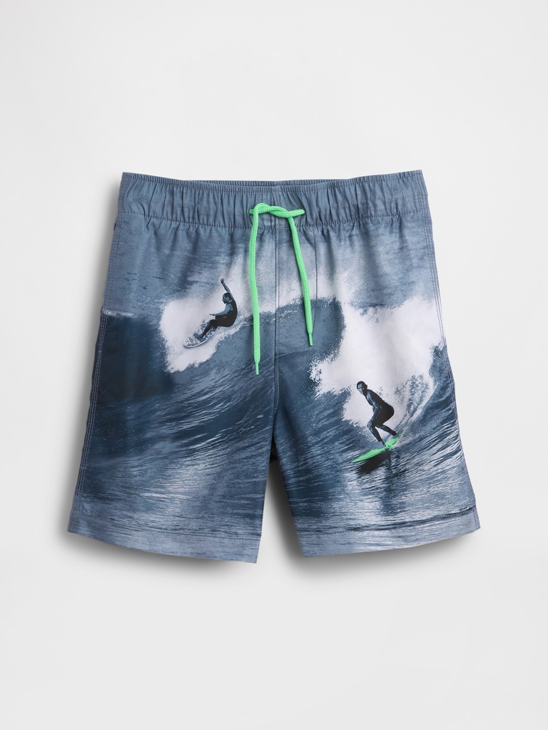 Kids 5" Recycled Swim Trunks