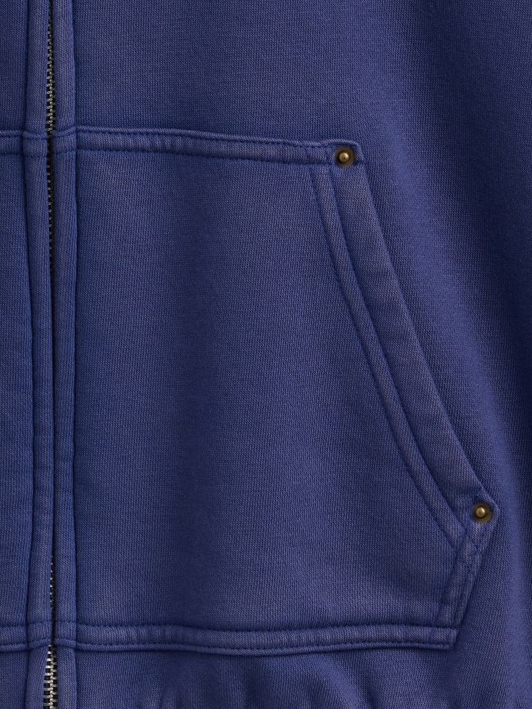 Kids VintageSoft Relaxed Zip Hoodie