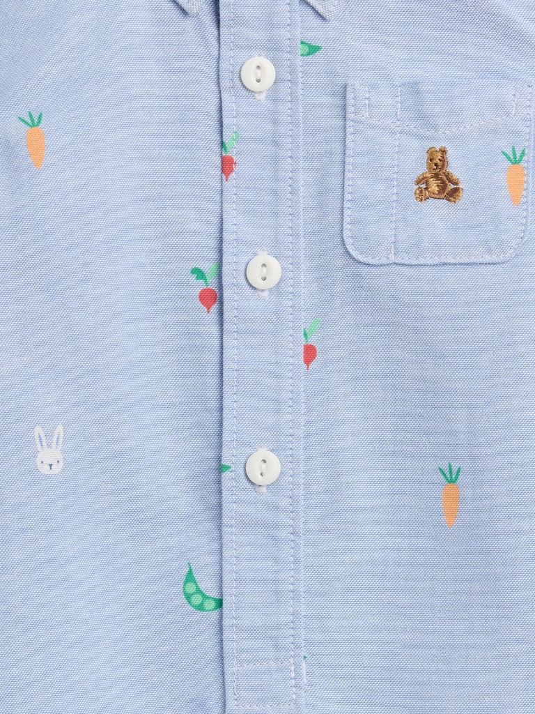 Baby Embroidered Shorty One-Piece