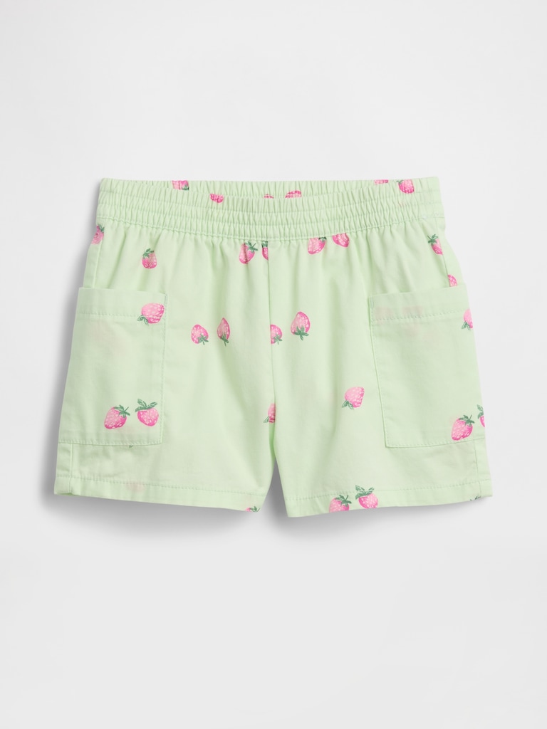 babyGap Pull-On Linen-Blend Shorts
