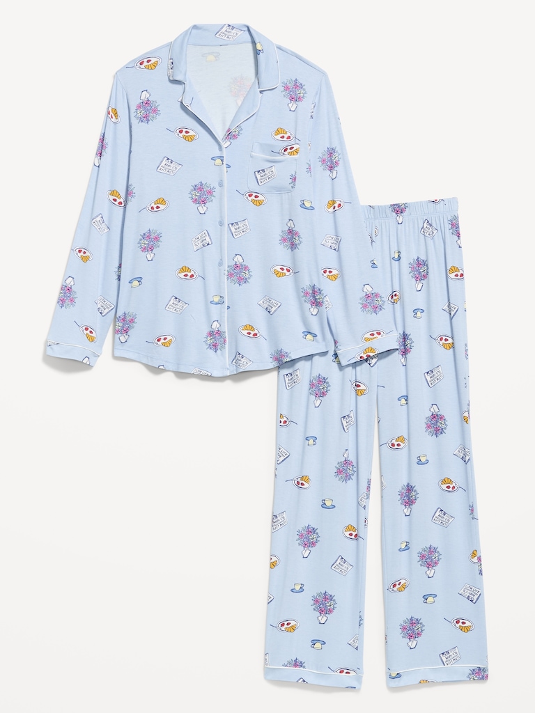 Sunday Sleep Knit Jersey Pant Set