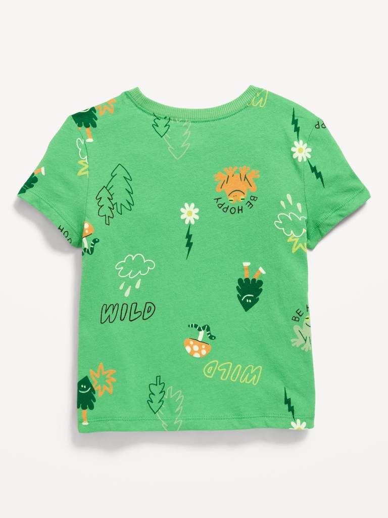 Printed Short-Sleeve T-Shirt for Toddler Boys