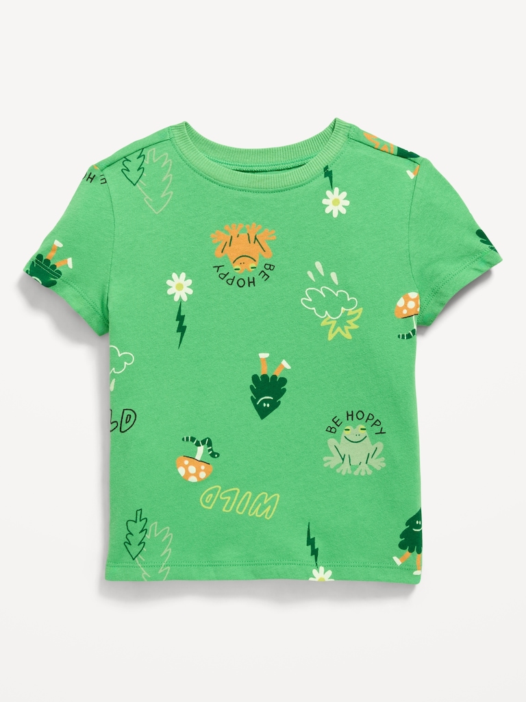 Printed Short-Sleeve T-Shirt for Toddler Boys