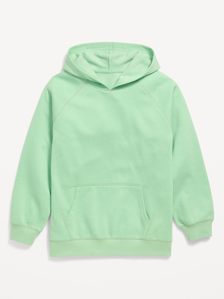 Oversized Washed Pullover Hoodie for Boys