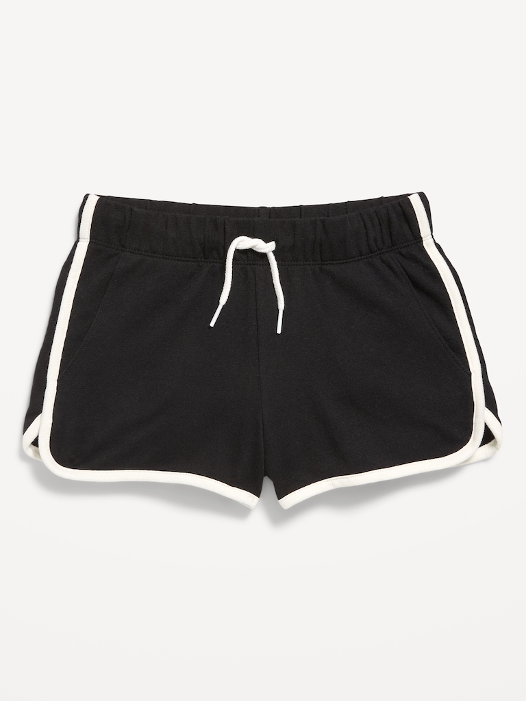 Dolphin-Hem Cheer Shorts for Girls