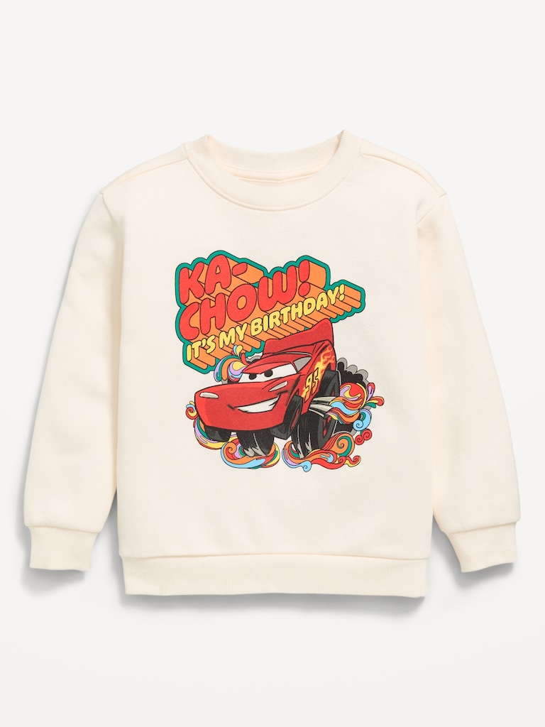 Disney/Pixar© Cars Unisex Graphic Sweatshirt for Toddler