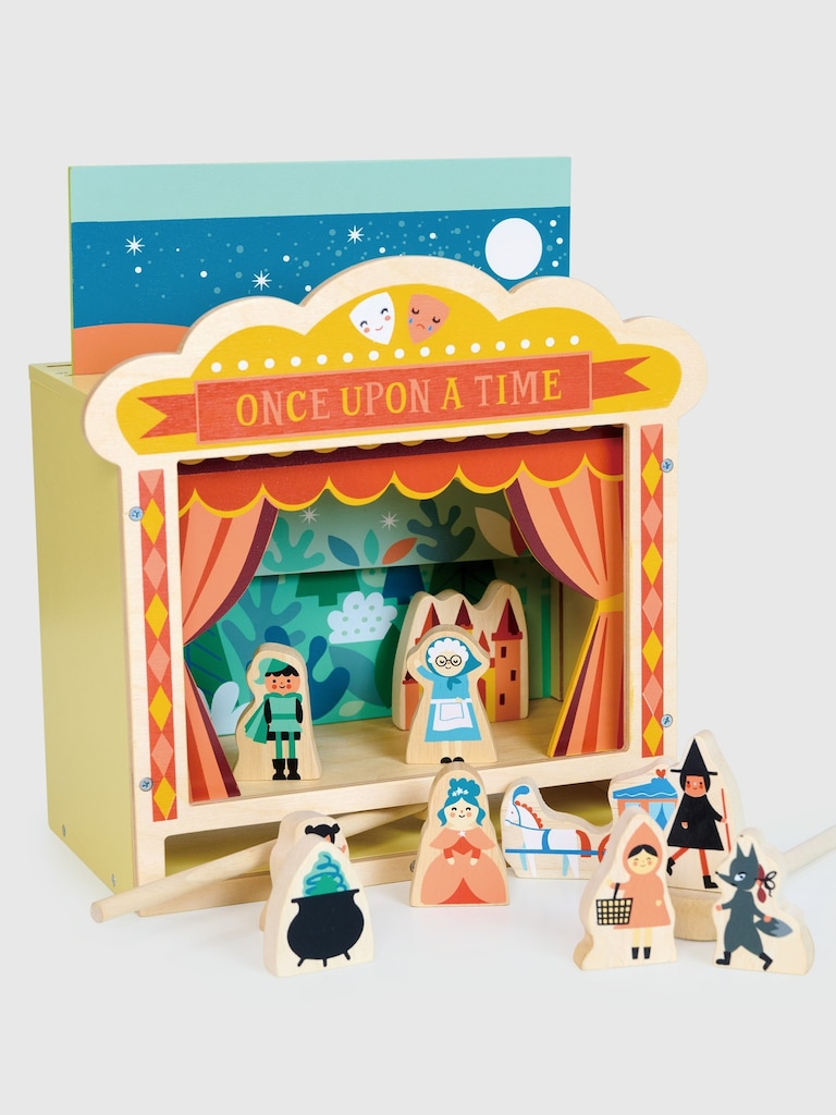 Wooden Tabletop Theatre Toy
