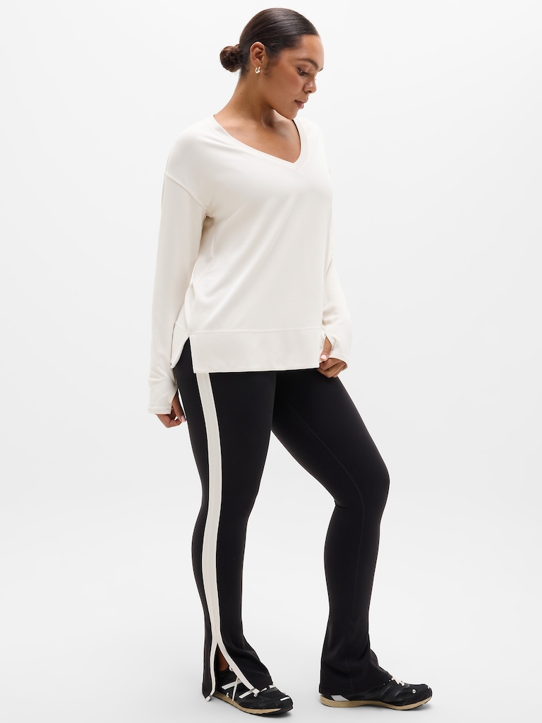 Seasoft V Neck Sweatshirt