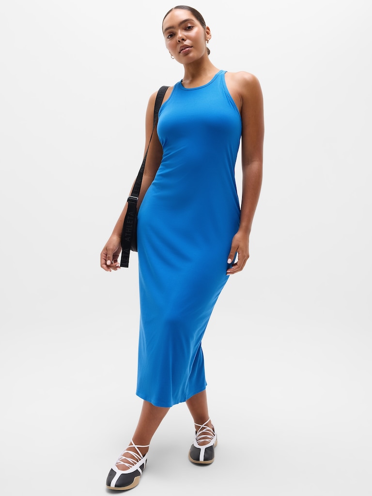 Signature Rib Maxi Dress