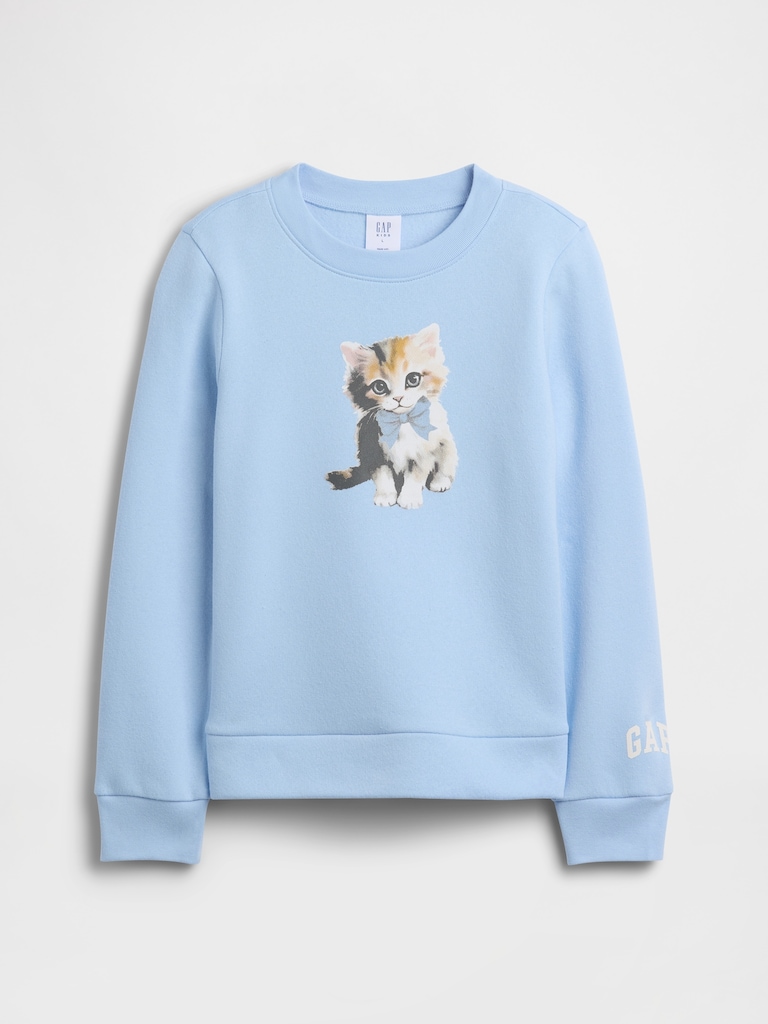 Kids Wedge Crewneck Sweatshirt