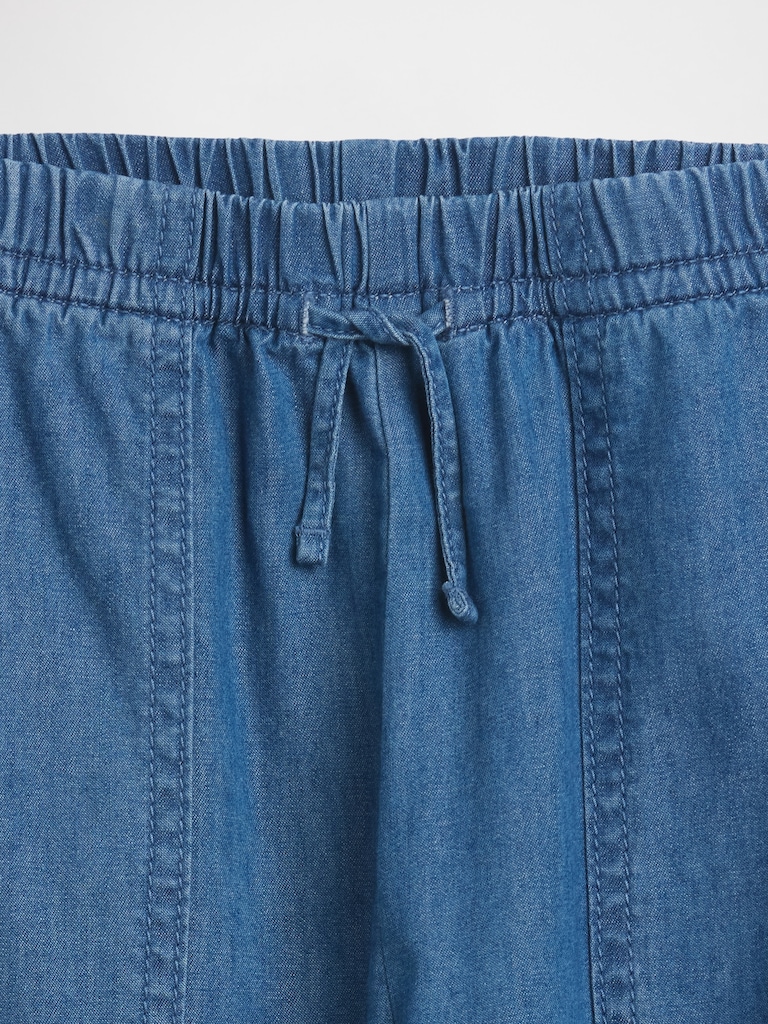 Kids Pull-On Twill Utility Joggers