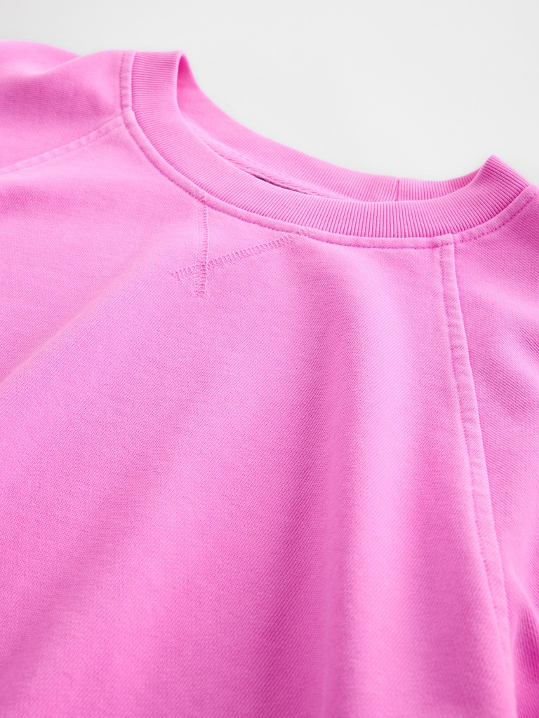 French Terry Raglan Sweatshirt