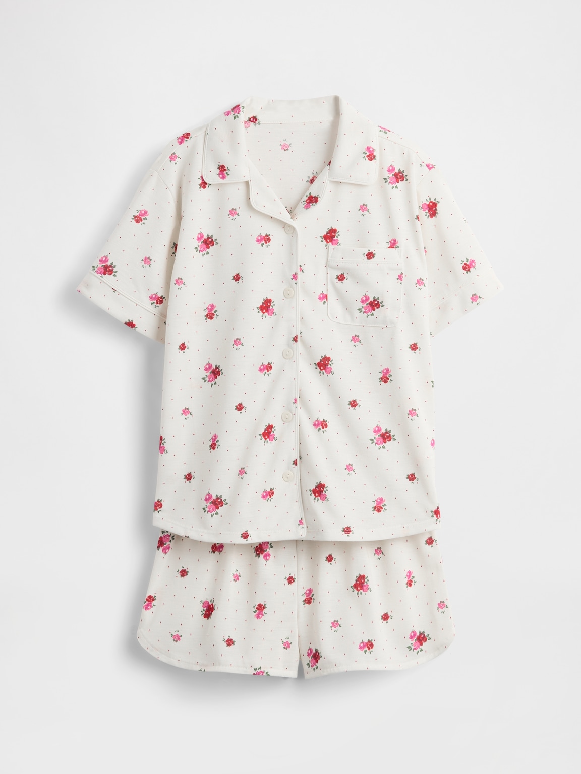 Kids Recycled PJ Short Set