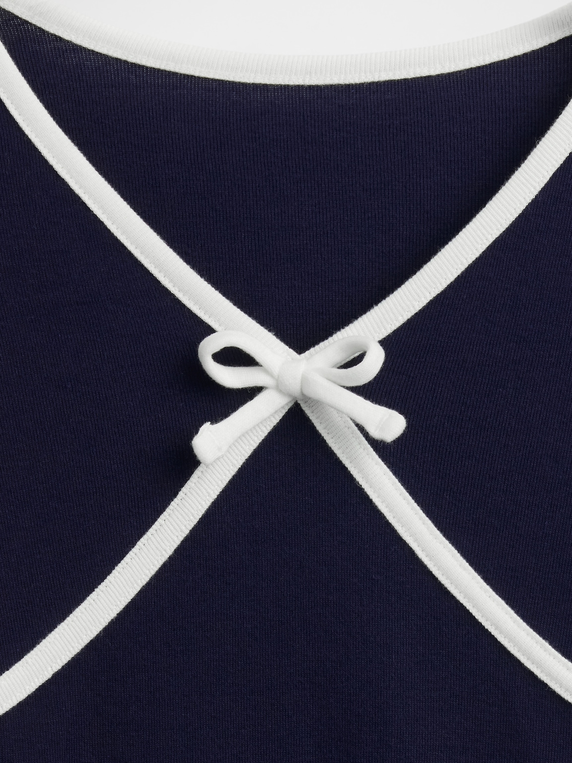 Kids Cross Front Bow T-Shirt