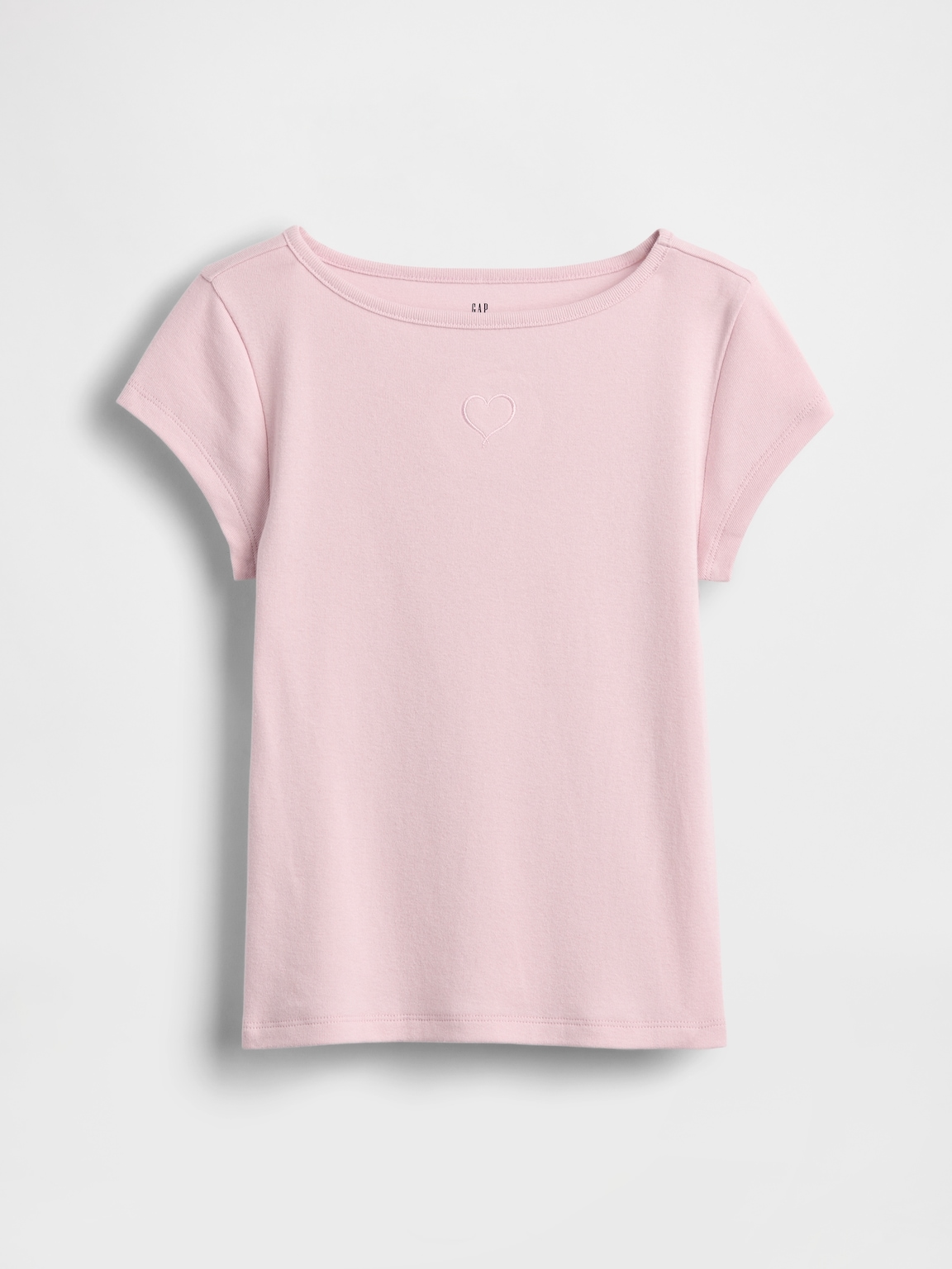 Kids Cap-Sleeve Fitted T-Shirt