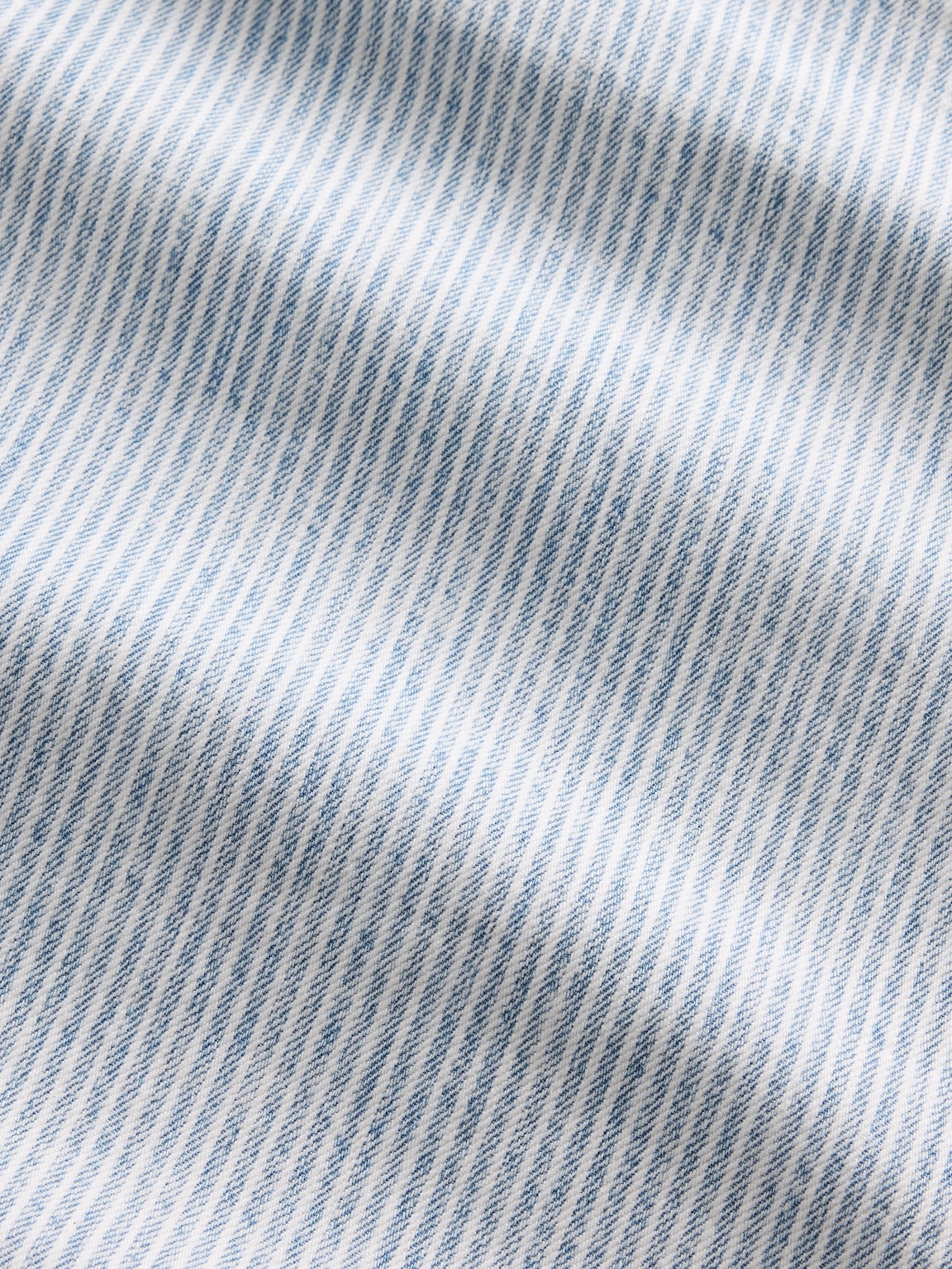 Kids Denim Stripe Baggy Overalls