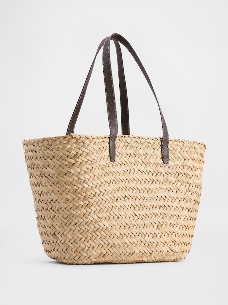 Straw Tote Bag