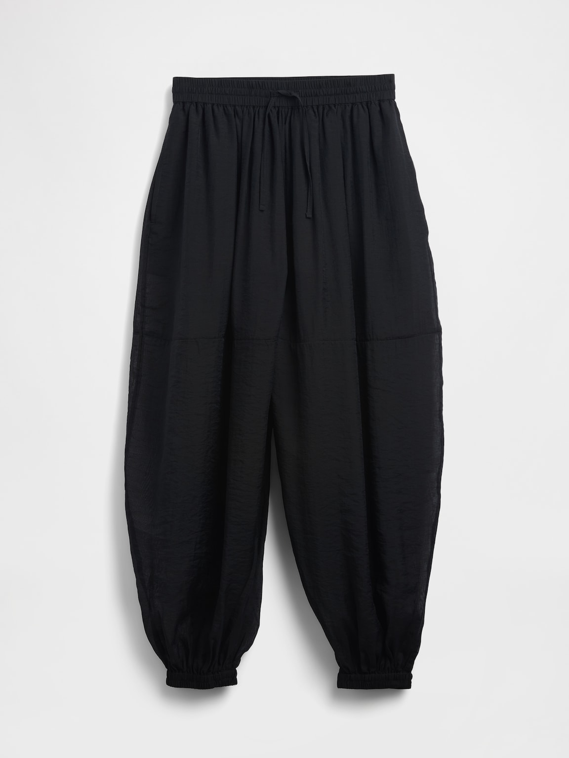 Sheer Parachute Joggers