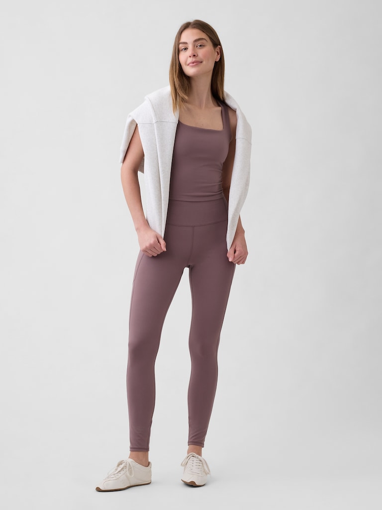 GapFit Studio Recycled Squareneck Brami
