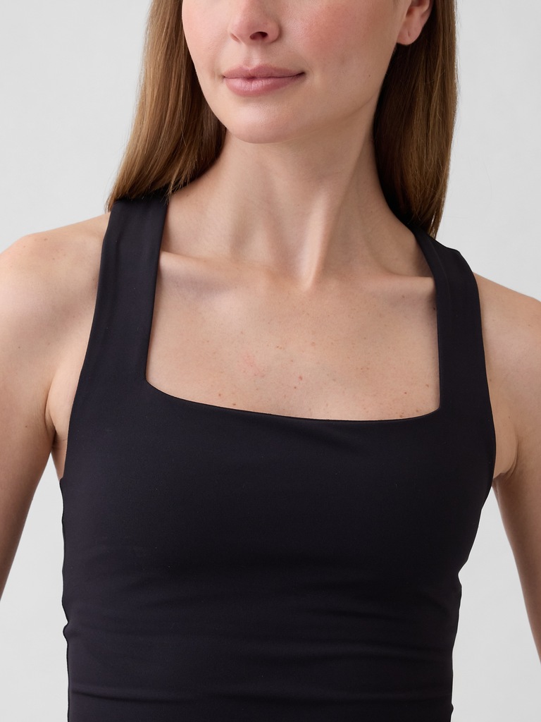GapFit Studio Recycled Squareneck Brami