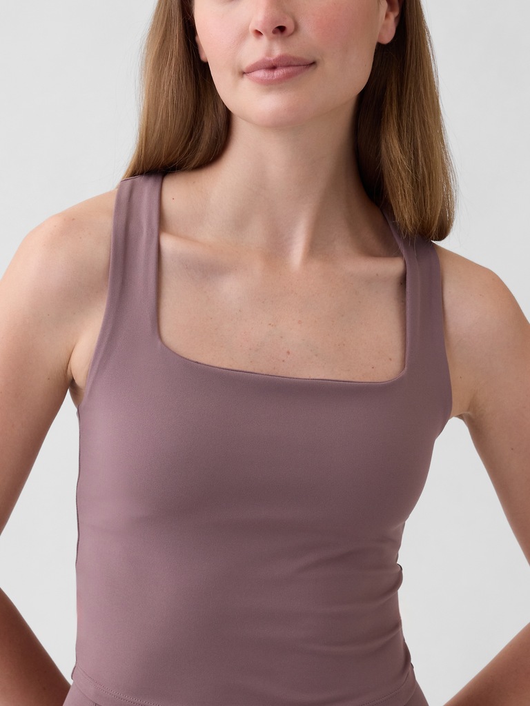 GapFit Studio Recycled Squareneck Brami