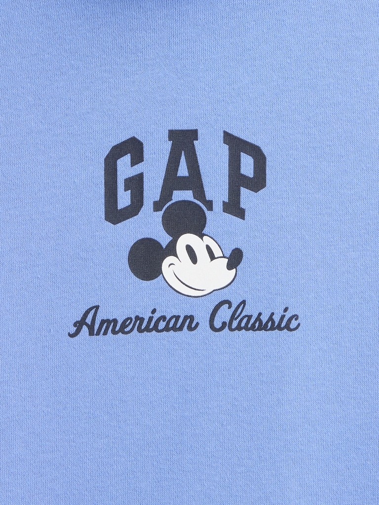 Gap × Disney Mickey Mouse Relaxed Logo Hoodie