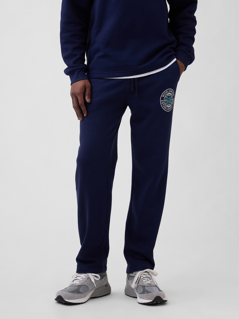 Gap Graphic Straight-Leg Sweatpants