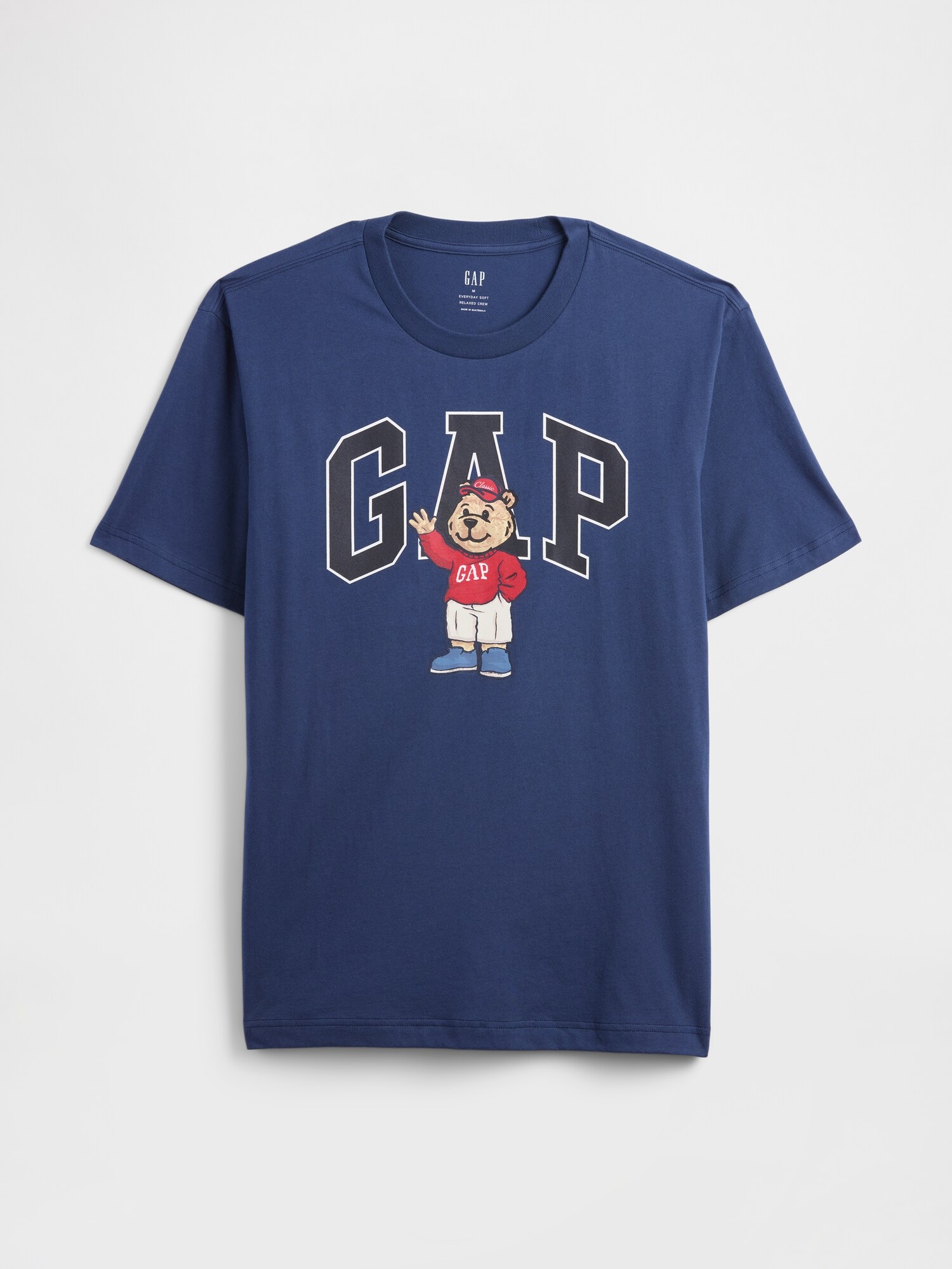 OLD GAP USA製 Tシャツ ナス紺 Everyday Soft Relaxed Graphic T-Shirt | Gap Factory