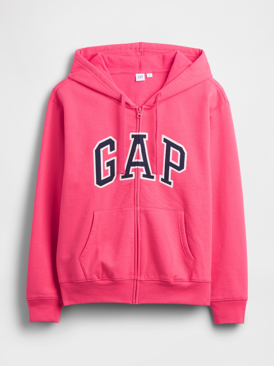 Relaxed Gap Logo Zip Hoodie