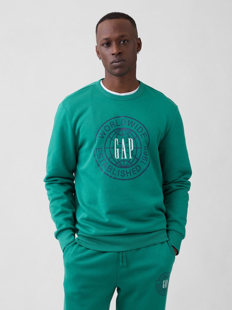 Relaxed Gap Graphic Sweatshirt