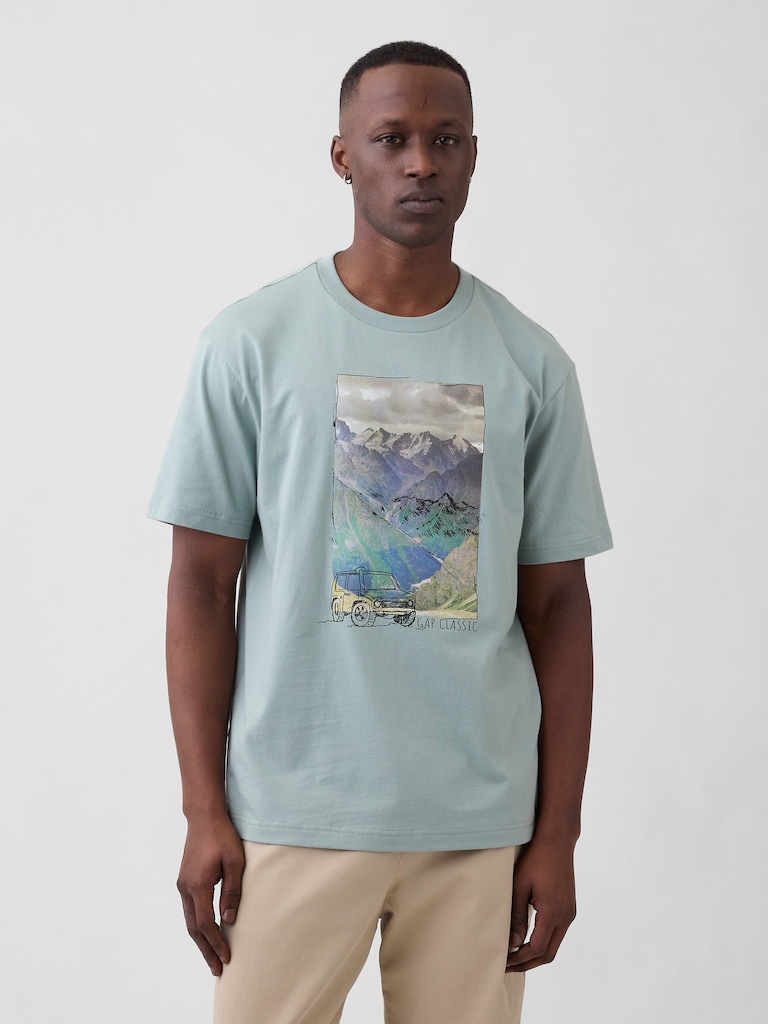 Everyday Soft Relaxed Graphic T-Shirt