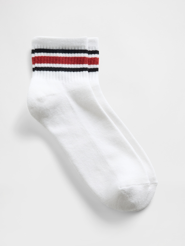 Athletic Quarter Crew Socks