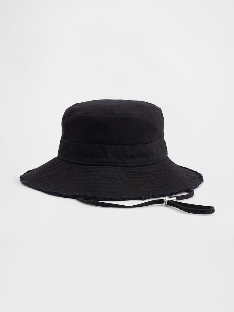 Frayed Bucket Hat