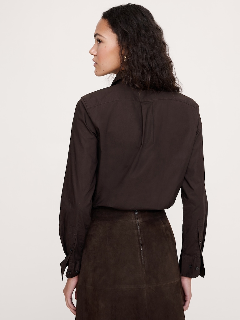 The Everyday Shirt in Cotton Poplin