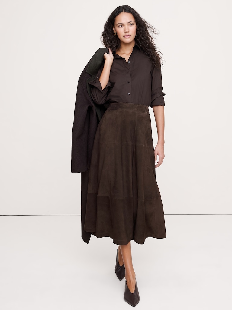 The Everyday Shirt in Cotton Poplin