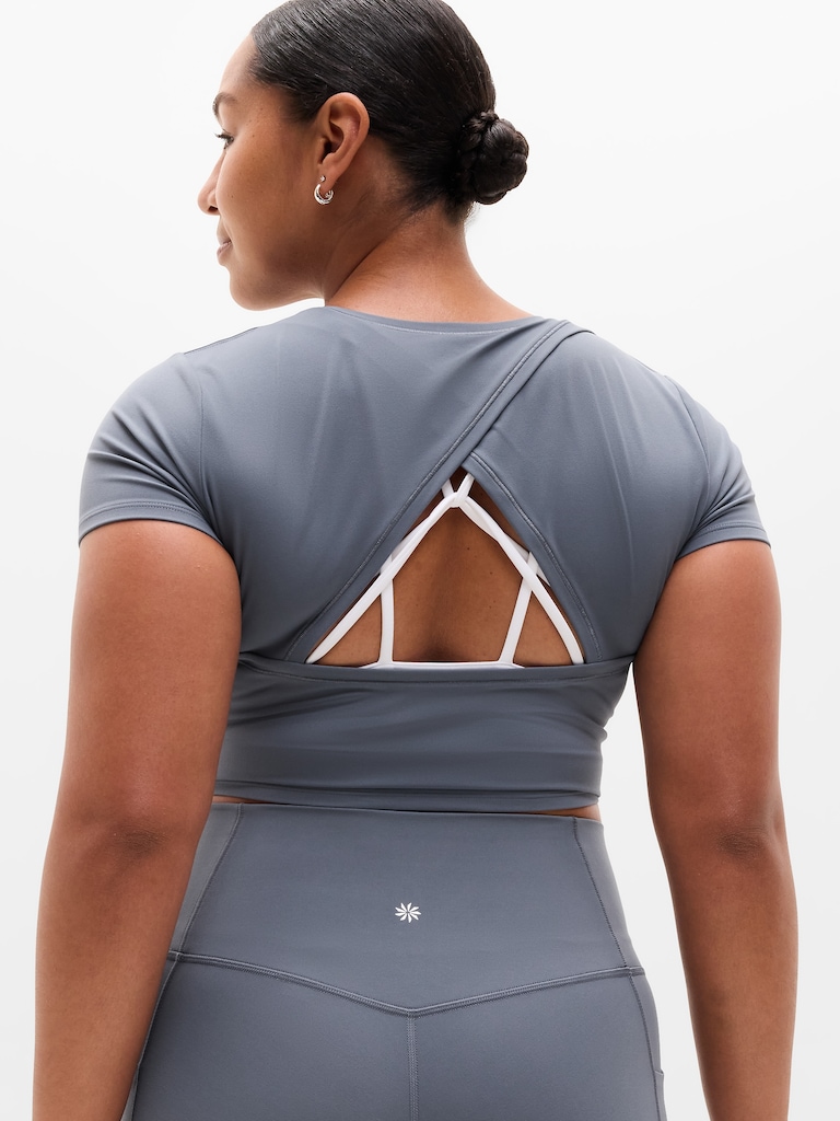 Transcend Open Back Tee