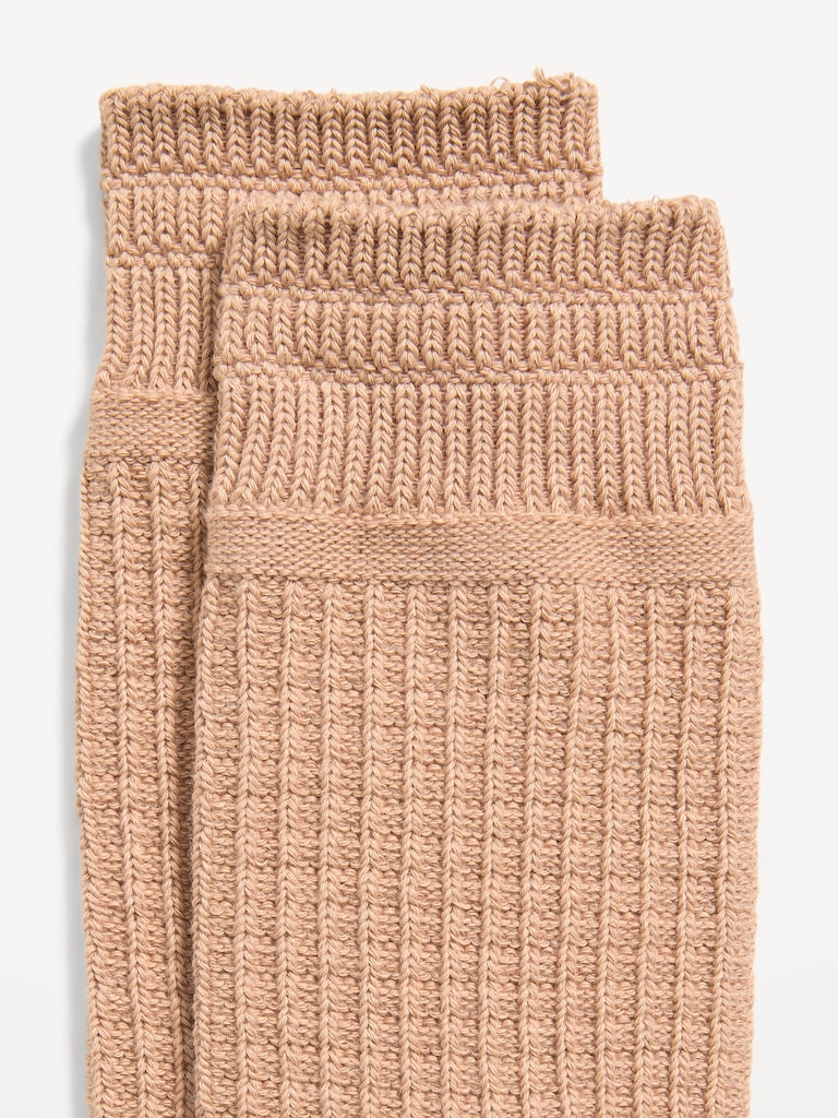 Waffle Crew Socks for Men