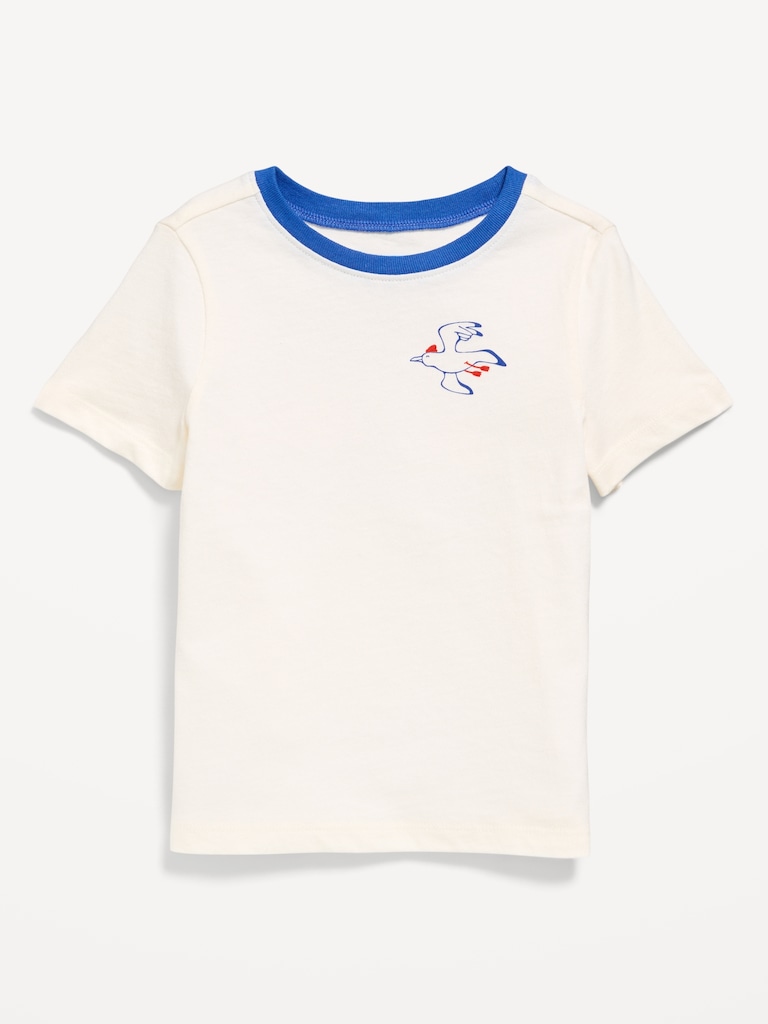 Short-Sleeve Unisex Graphic T-Shirt for Toddler