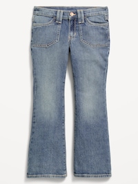 Low-Rise Flare-Leg Jeans for Girls