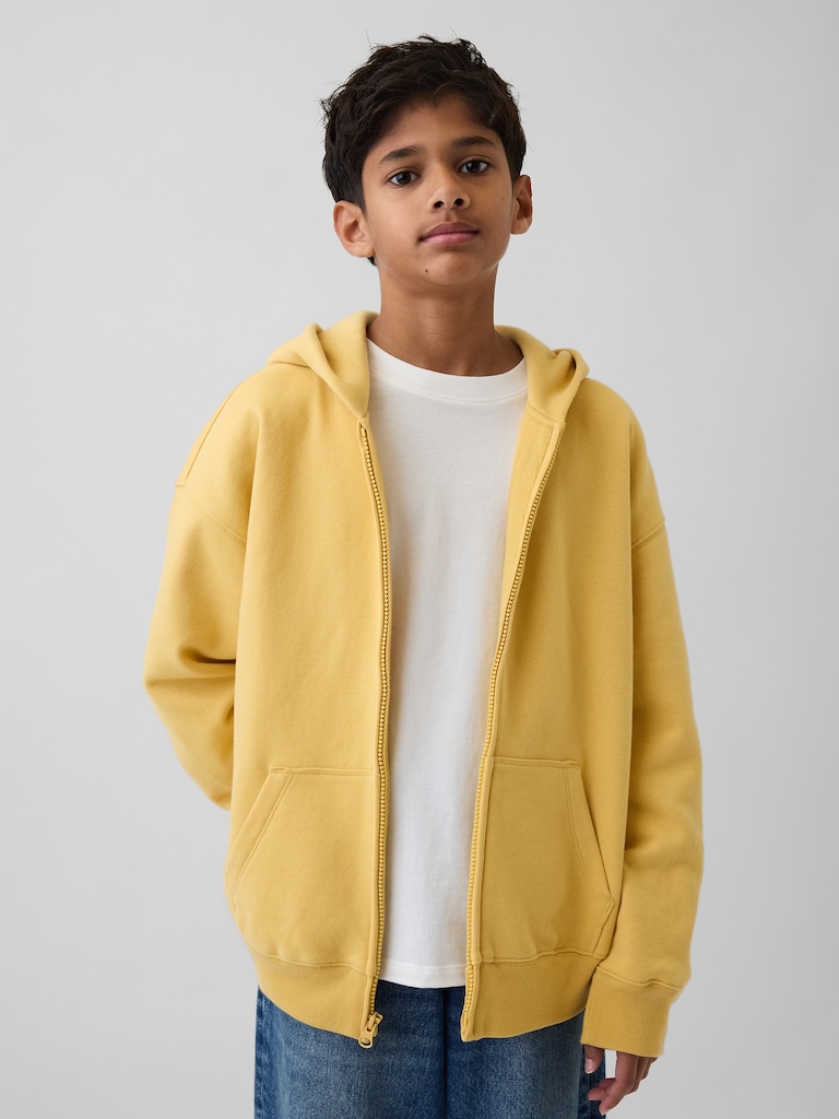 Kids VintageSoft Zip Hoodie