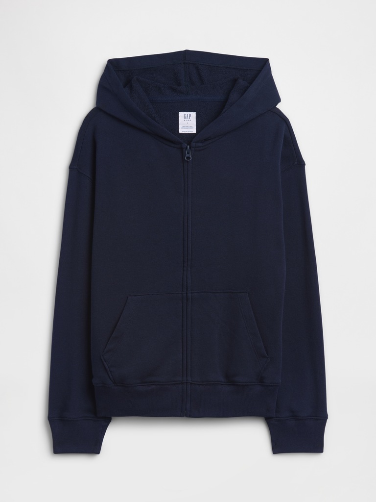 Kids Relaxed French Terry Zip Hoodie